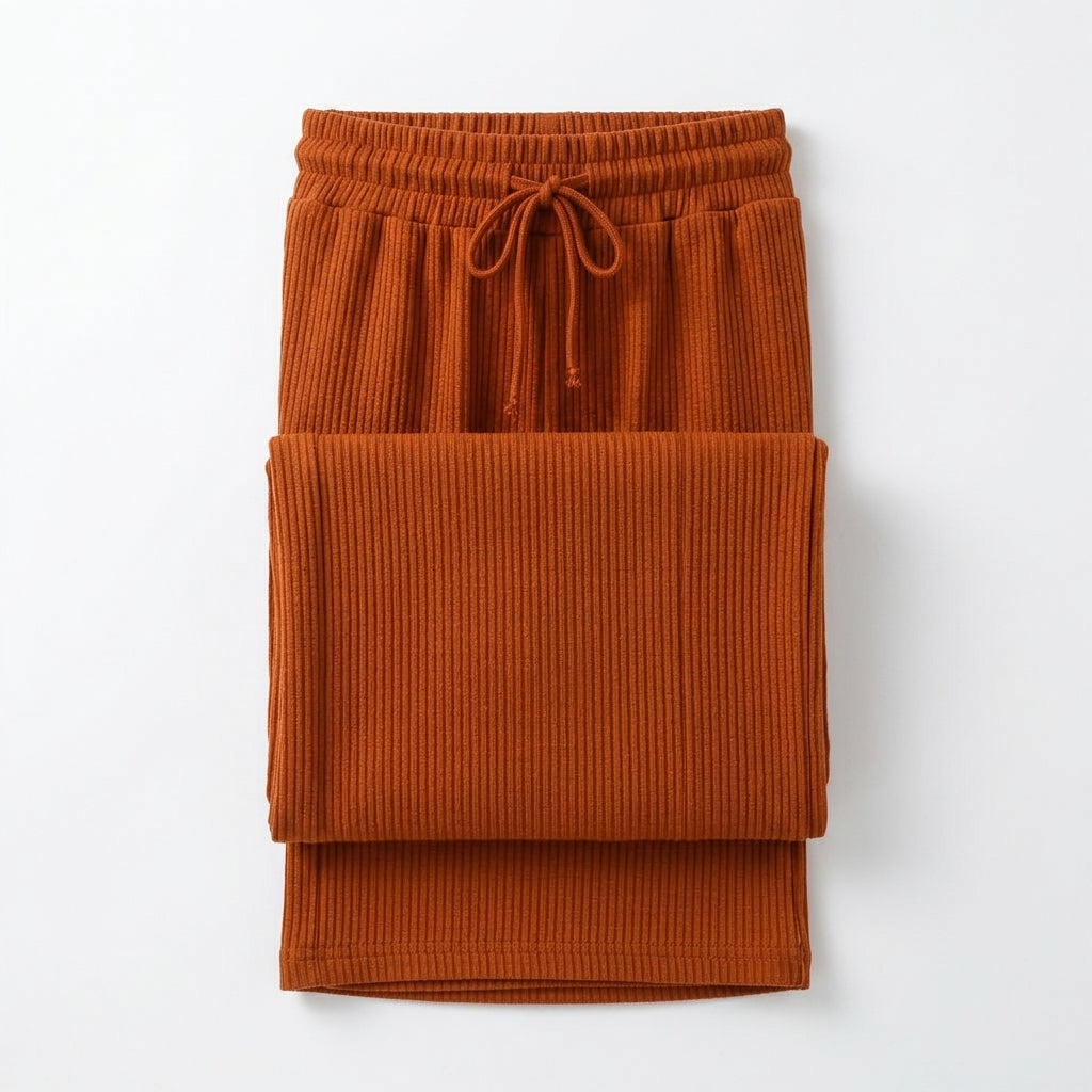 Women Textured Wide Leg Pants