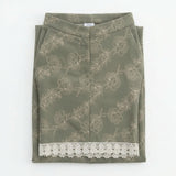 Women Floral Print Wide Leg Pants