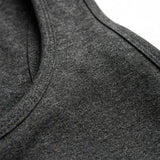 Women Charcoal Melange Racerback Sports Bra