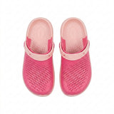 Unicorn Kids Perforated Clog Sandals With Back Strap