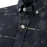 Kids Short Sleeve Textured Button Front Shirt
