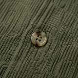 Kids Short Sleeve Textured Button Front Shirt