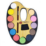 12 Color Watercolor Paint Palette