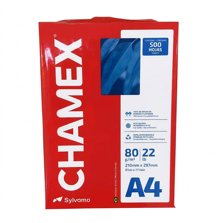 Chamex A4 Copy Paper 80Gsm 500 Sheets