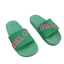 Women Melo Logo Slide Sandals