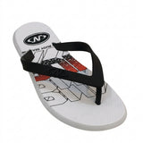 Men Graphic Print Flip Flops