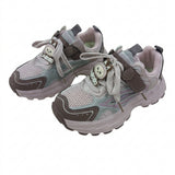 Kids Sports Sneakers With Hook And Loop Strap