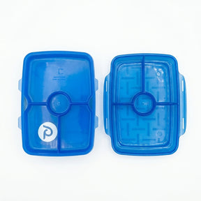 Plastic Food Storage Lunch Box With Secure Lid 2 L