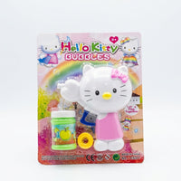 Hello Kitty Bubble Gun Toy With Bubble Solution