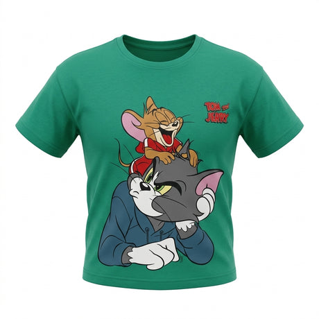 Tom And Jerry Kids Graphic Printed T Shirt
