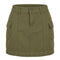 Girls Utility Cargo Mini Skirt