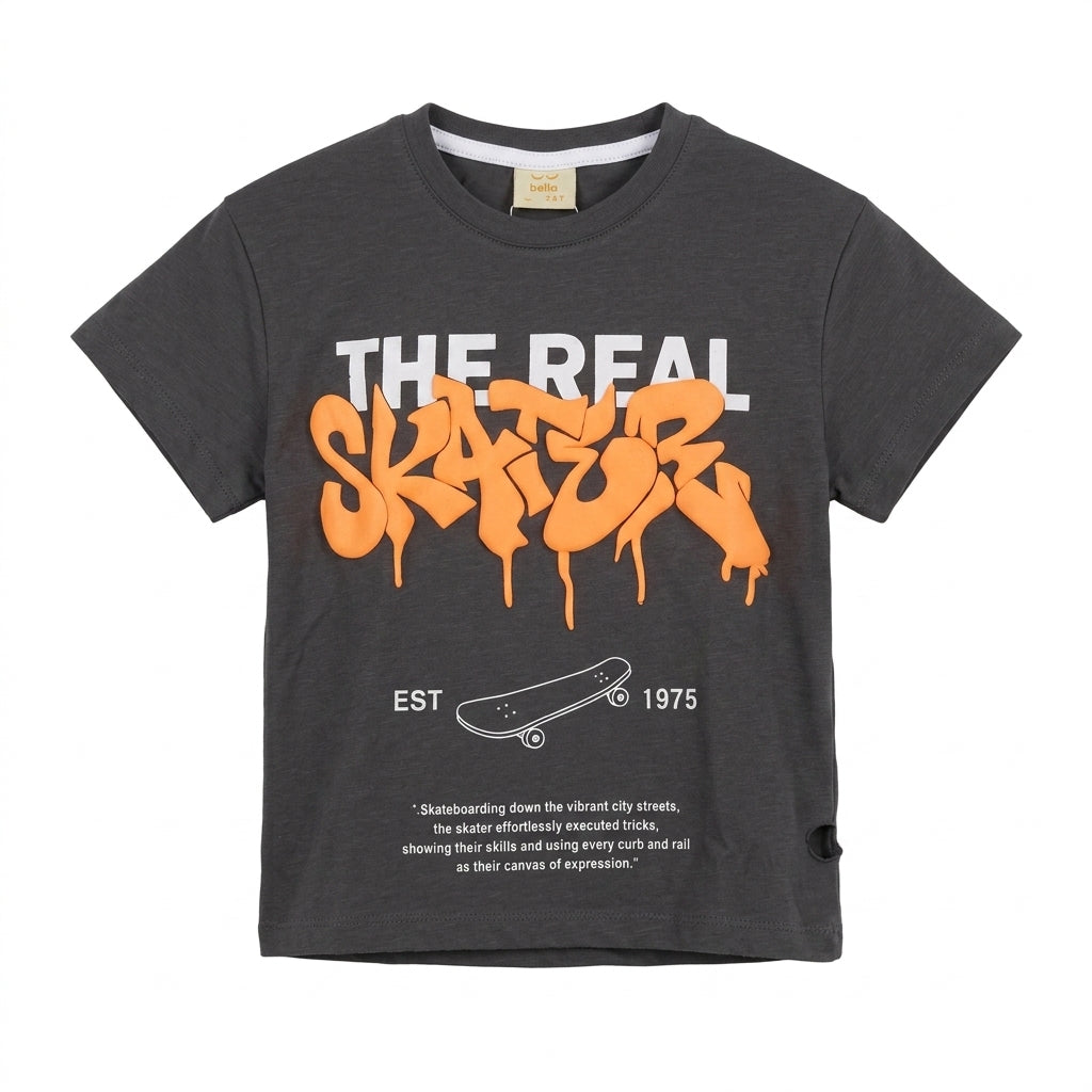 Kids The Real Skater Graphic T Shirt