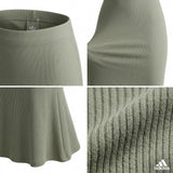 Women Basic Maxi Skirt With Side Slit