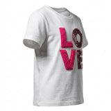 Girls Love Sequin Graphic T Shirt