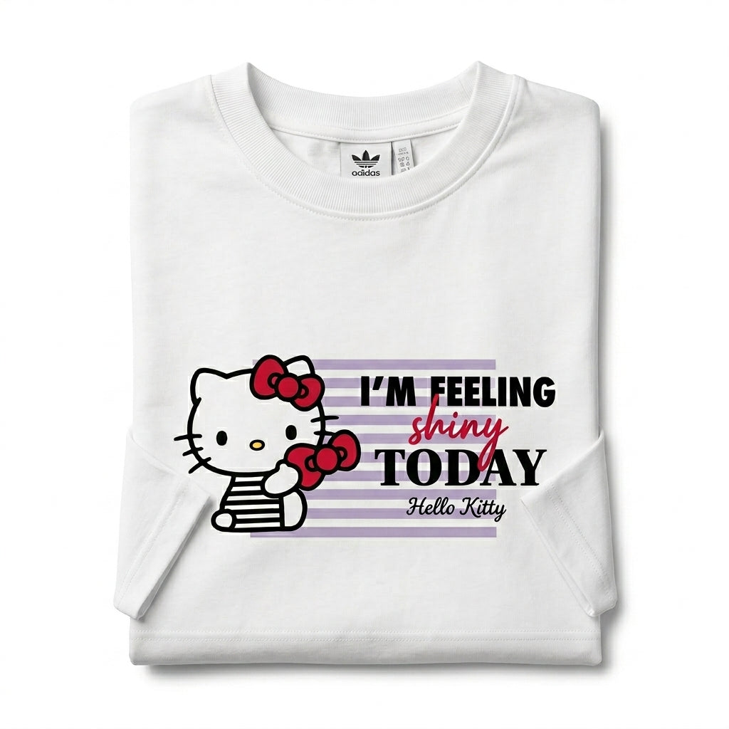 Girls Short Sleeve Hello Kitty Graphic T Shirt