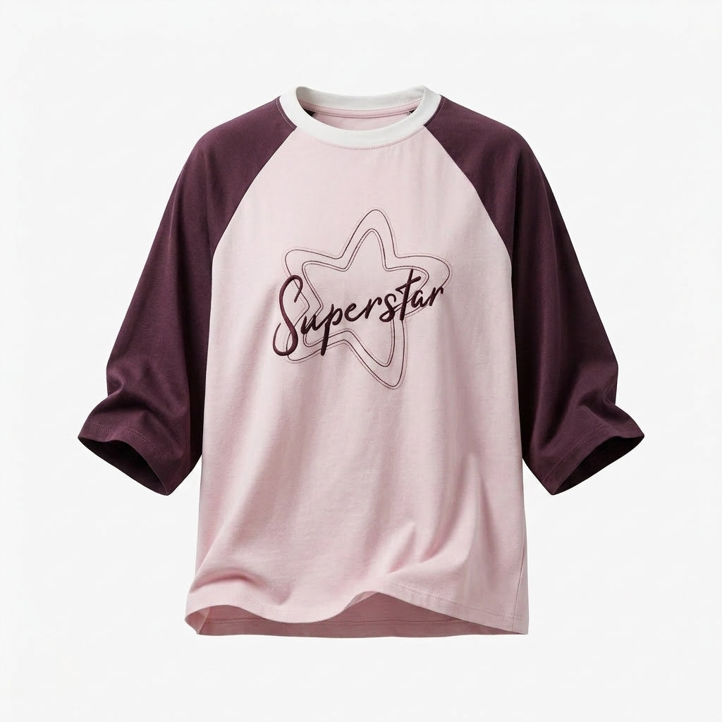 Superstar Raglan Sleeve Top In