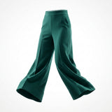 Women Textured Wide Leg Pants