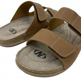 Double Strap Slip On Sandals