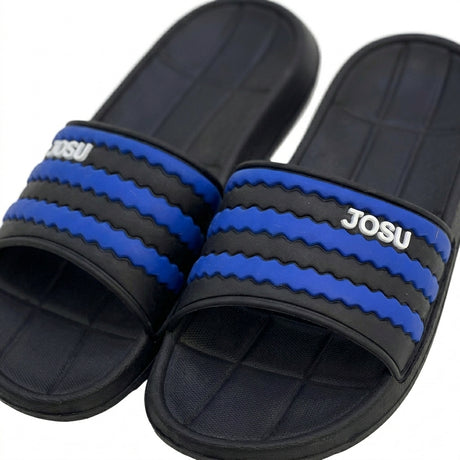 Striped Slide Sandals