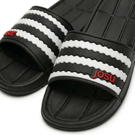 Striped Slide Sandals