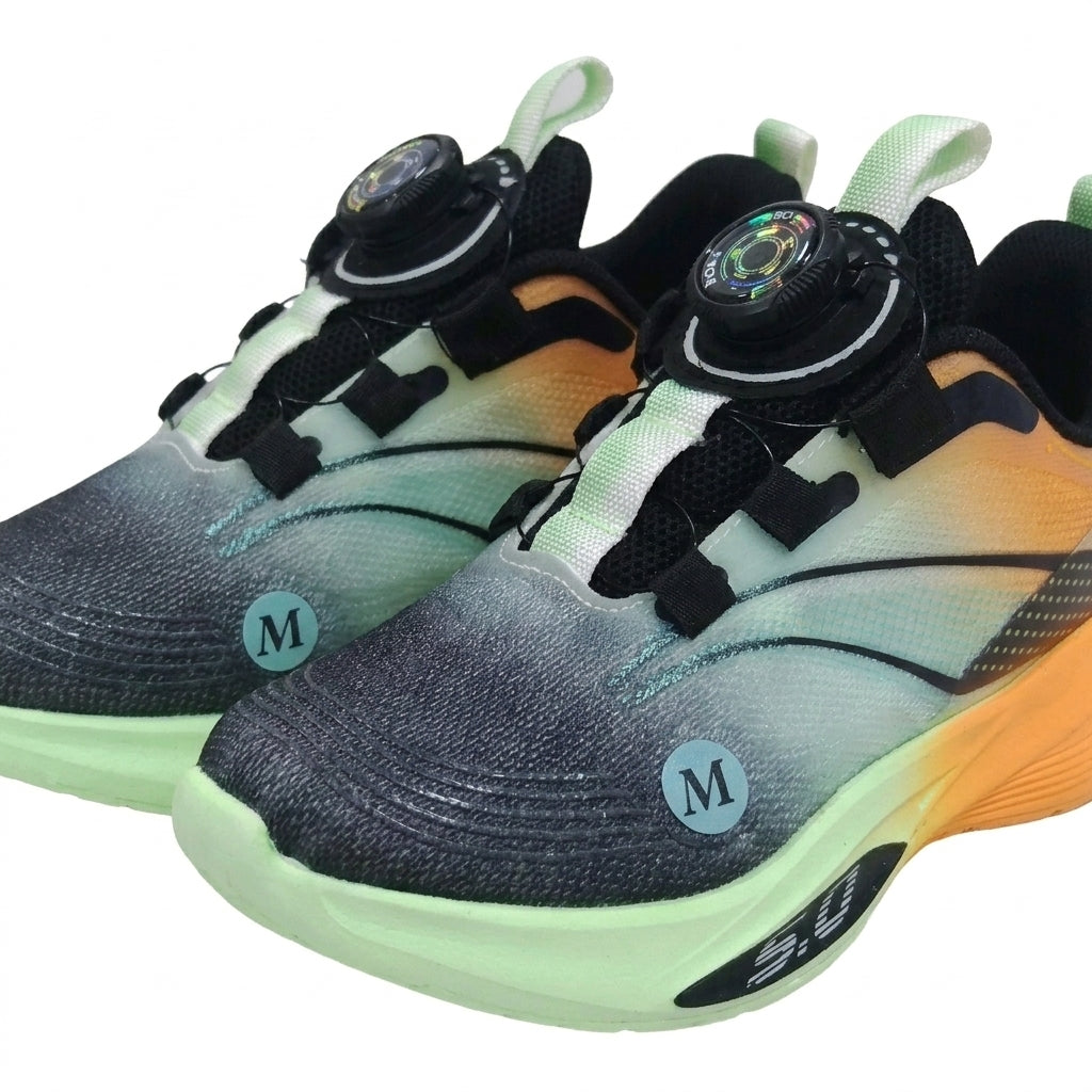 Kids Sports Shoes With Dial Closure