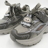 Kids Sports Sneakers With Hook And Loop Strap