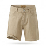 Kids Embroidered Rolled Hem Shorts