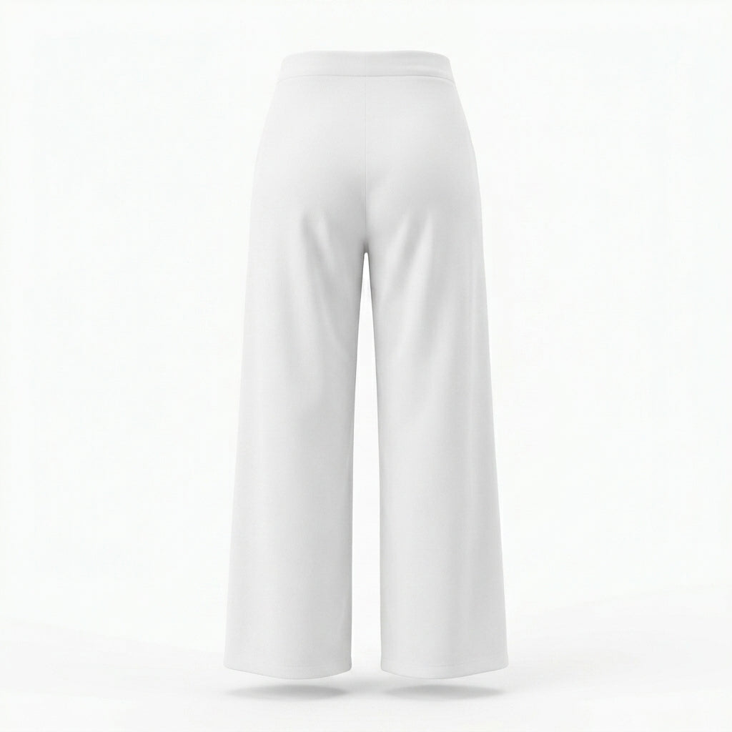 Casual Wear Women Tropical Print Wide Leg Pants