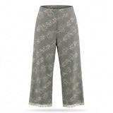 Women Floral Print Wide Leg Pants