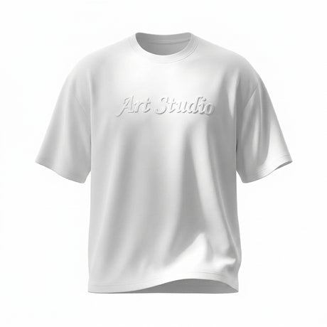 Art Studio Embossed T Shirt