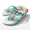 Women Tropical Flamingo Print Flip Flop Slipper