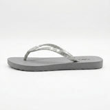 Women Glitter Strap Flip Flop Sandals