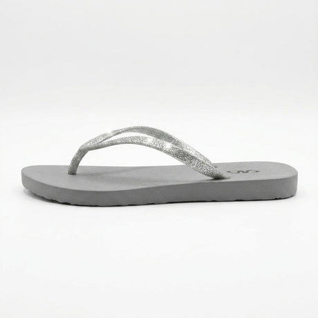 Women Glitter Strap Flip Flop Sandals