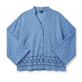 Casual Women Printed Button Front Blouse