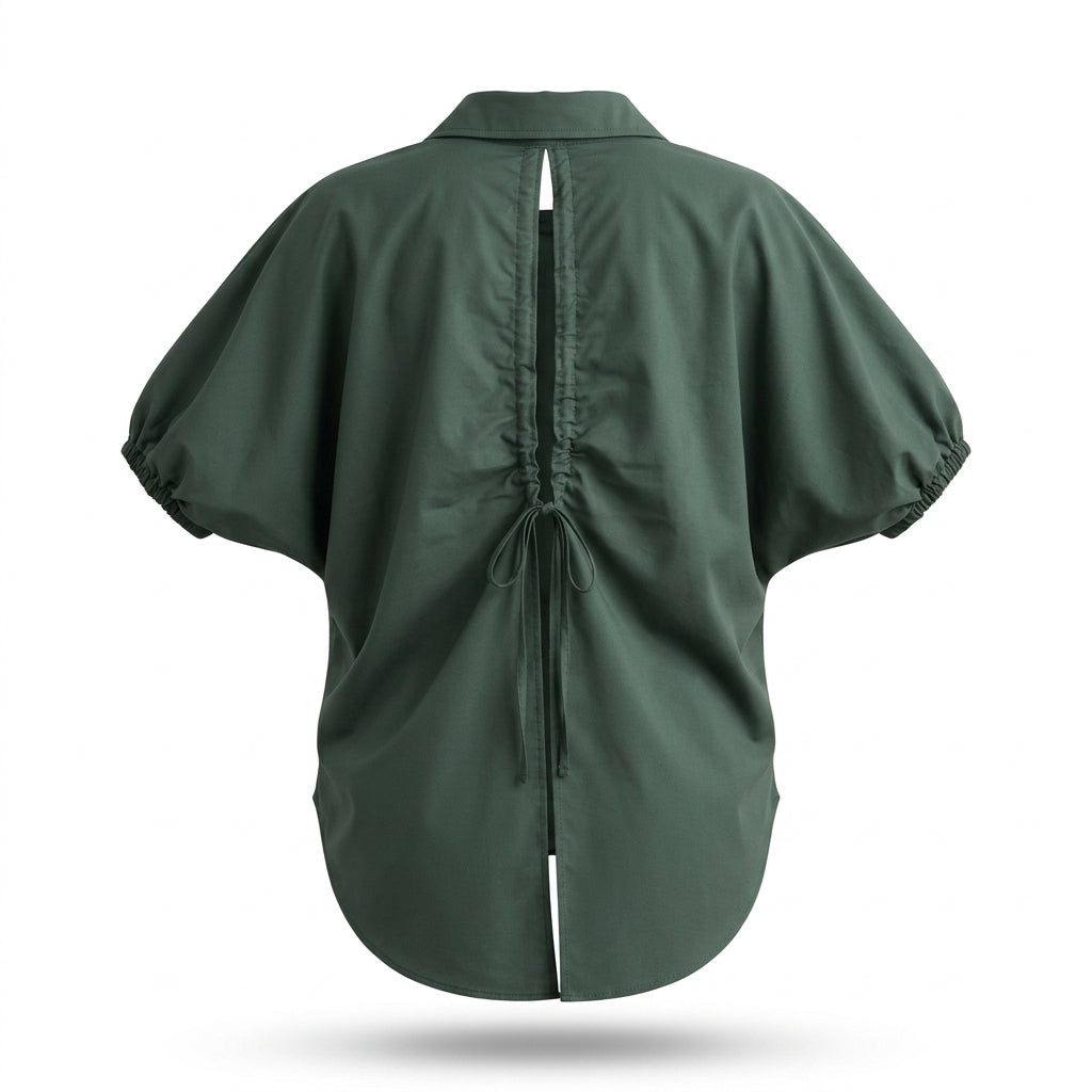 Oversized Button Front Shirt