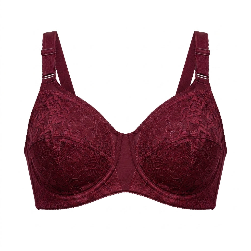 Women Lace Full Coverage U Erwire Bra