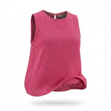 Girls Sleeveless Textured Top