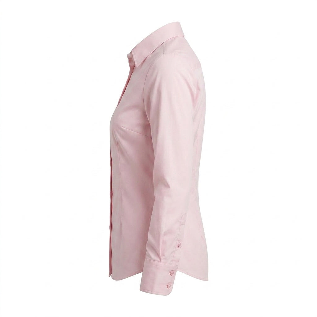 Women Tailored Button Front Shirt
