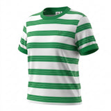 Girls Striped Short Sleeve T Shirt