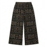 Women Printed Wide Leg Pants