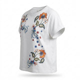 Casual Floral Print Short Sleeve T Shirt