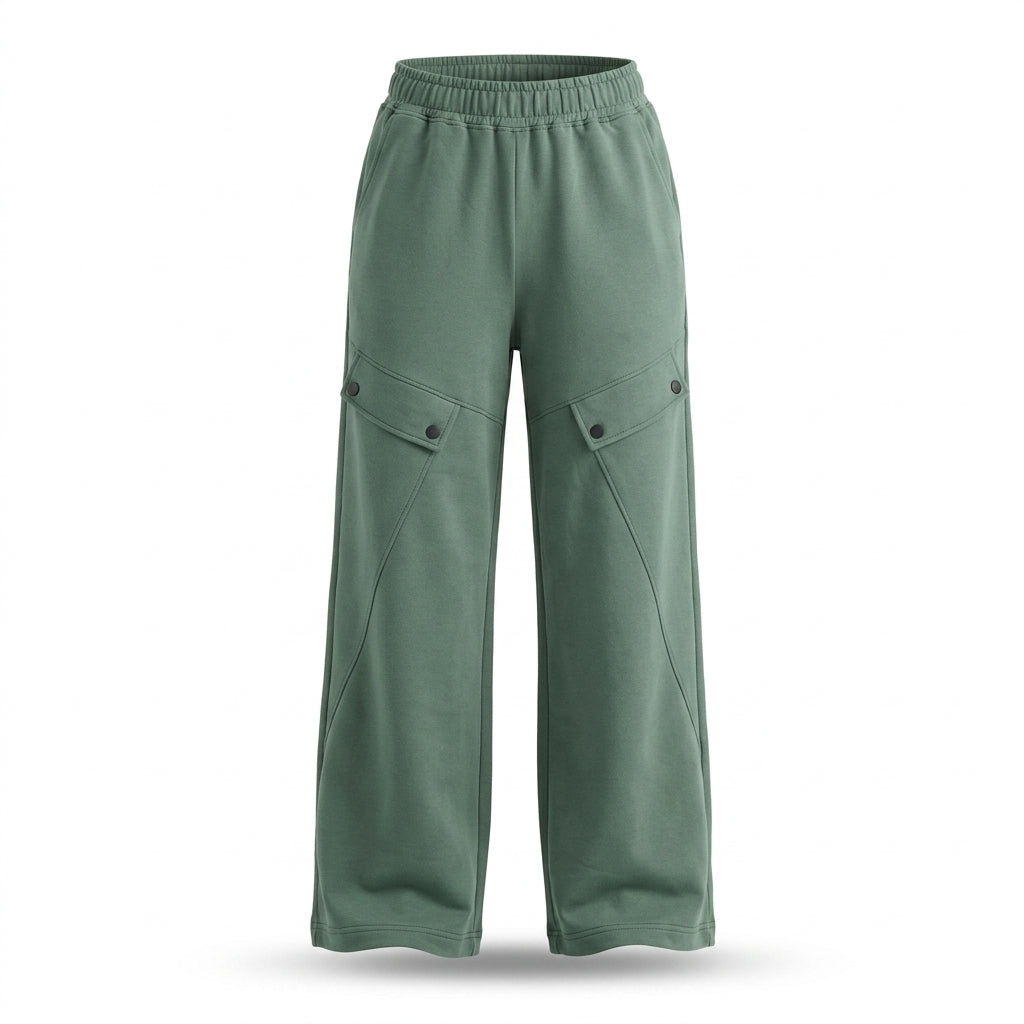 Wide Leg Utility Pants