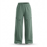 Wide Leg Utility Pants