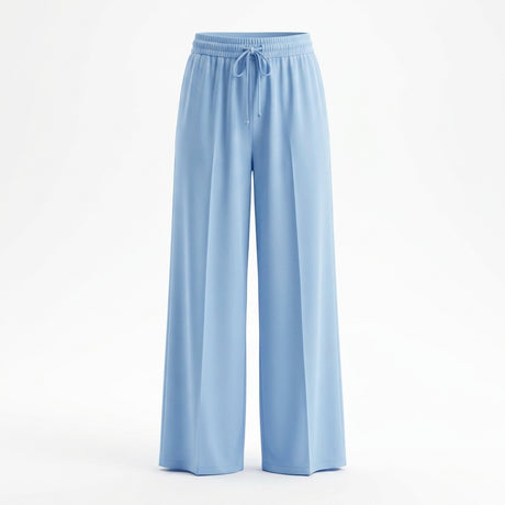 Women Wide Leg Drawstring Pants