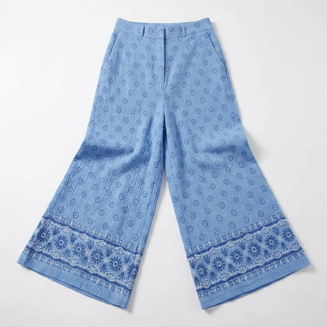 Casual Wear Women Printed Straight Leg Pants