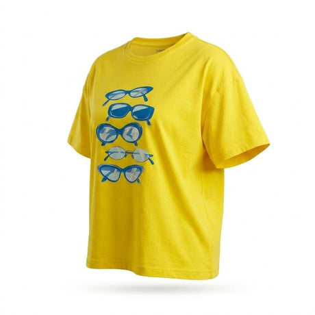 Casual Men Sunglasses Graphic T Shirt