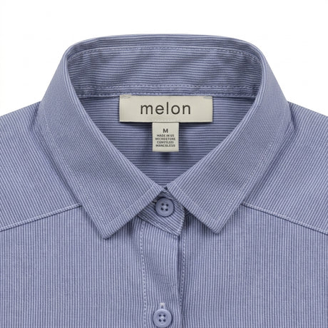 Men Waffle Knit Long Sleeve Shirt With Chest Pocket
