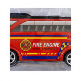 Urban Super Combination Pull Back Emergency Vehicle Set 4 Pieces