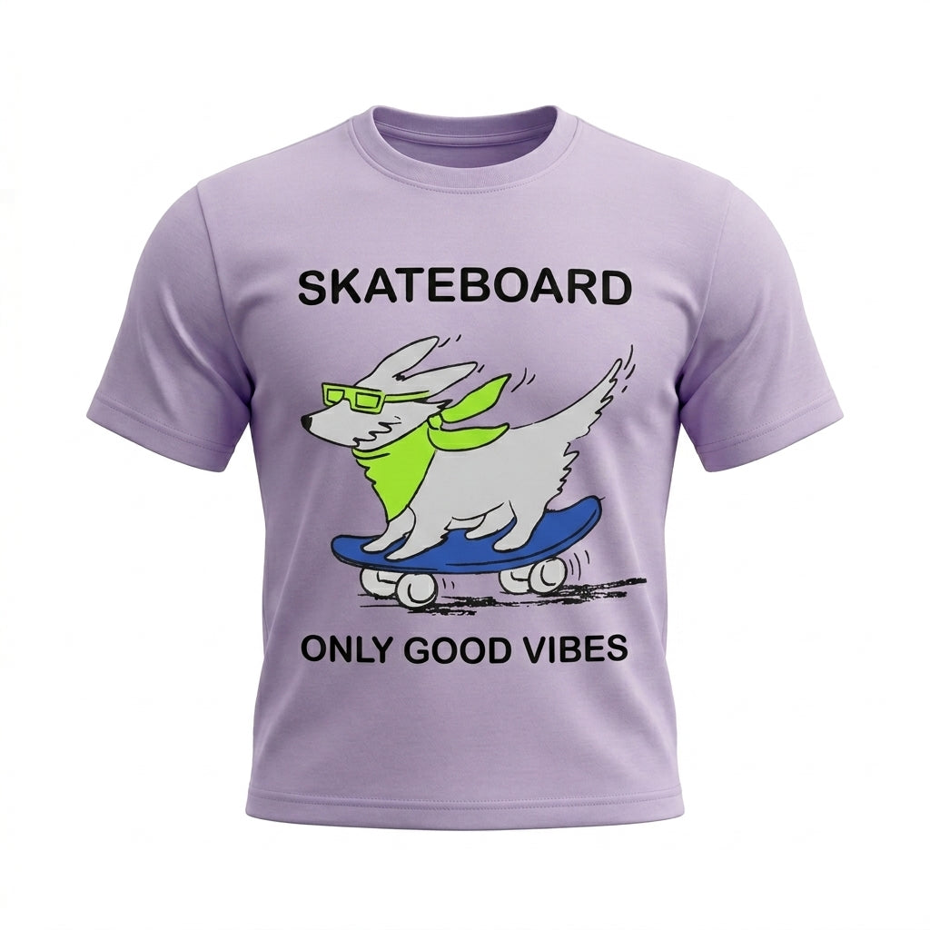 Kids Skateboard Graphic T Shirt