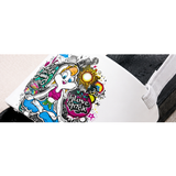 Girls’ Graffiti Vibe Slingback Slides